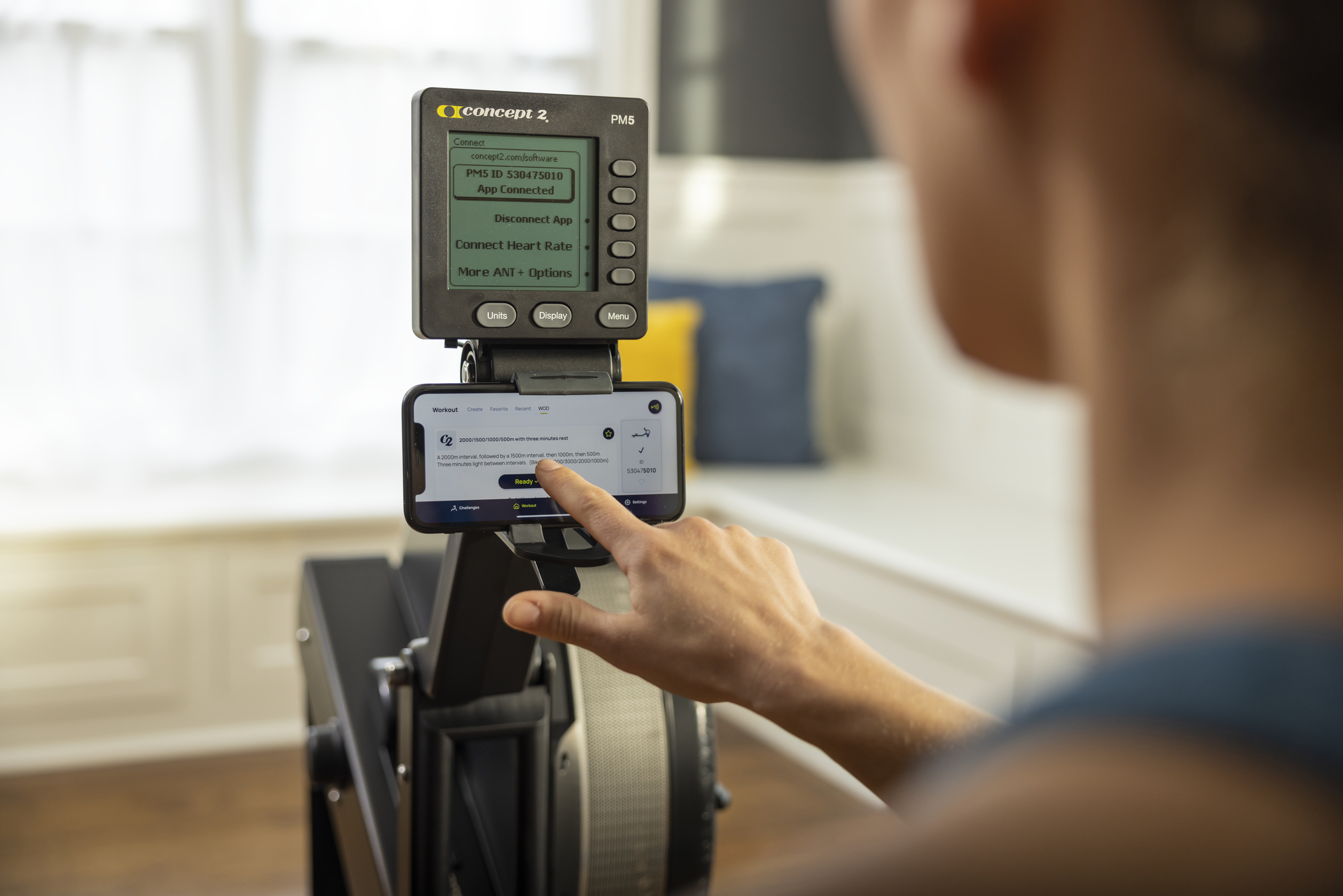 Setting up the WOD on ErgData