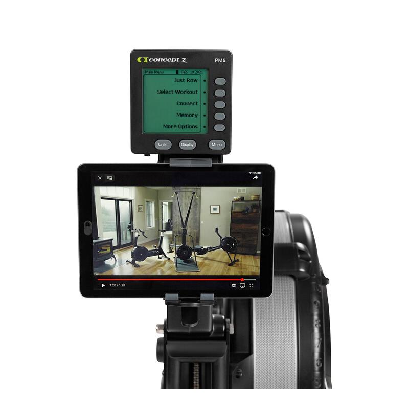 Device Holder on Model D PM5 with iPad