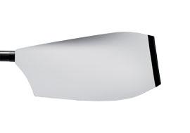White painted blade