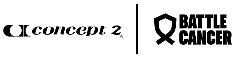 Concept2 & Battle Cancer Logos